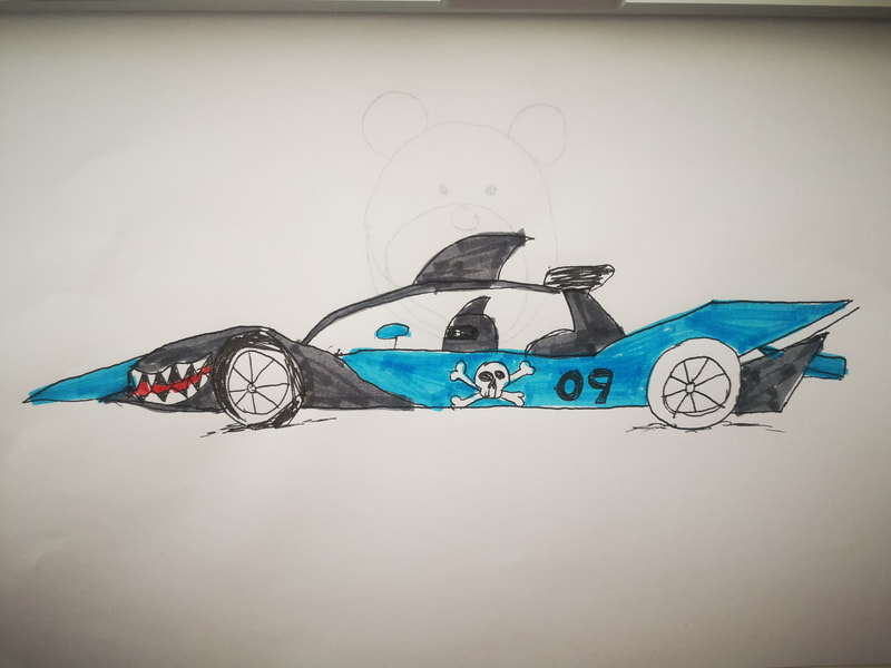 Picture of a racing car
